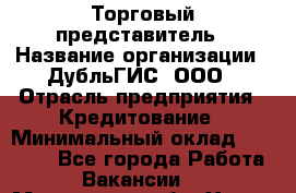 Торговый представитель › Название организации ­ ДубльГИС, ООО › Отрасль предприятия ­ Кредитование › Минимальный оклад ­ 80 000 - Все города Работа » Вакансии   . Московская обл.,Химки г.